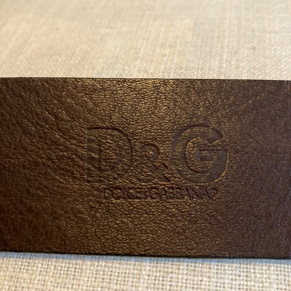 Dolce & Gabbana D&G Designer Logo belt boho hippy - Picture 4 of 16